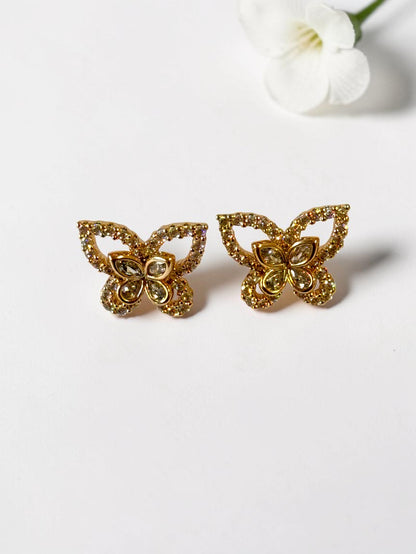 GOLDEN BUTTERFLY OVIYA EARRINGS
