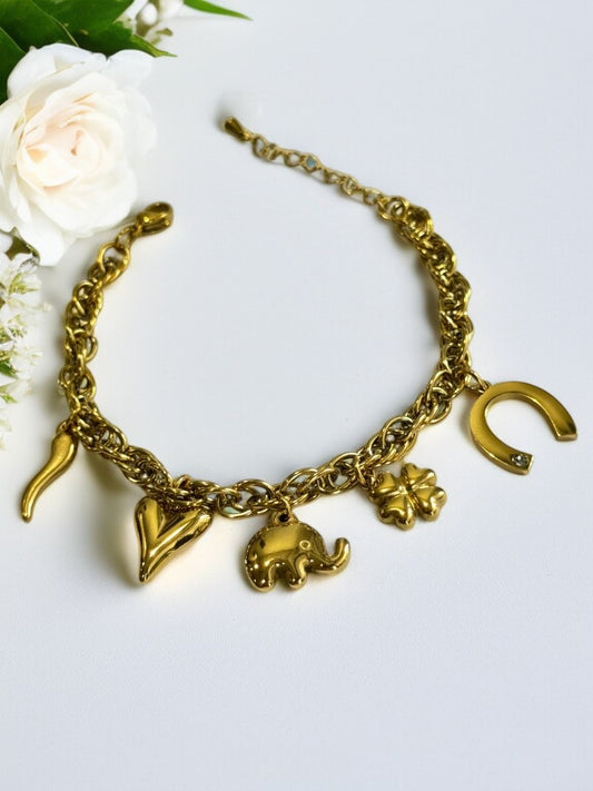GOLDEN CHARM JOALE BRACELET