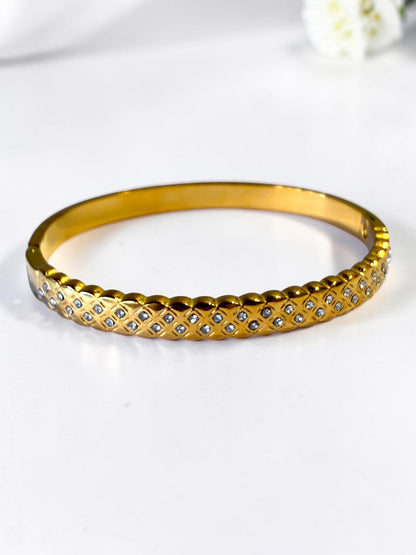 GOLDEN CRYSTAL ASMINE BRACELET