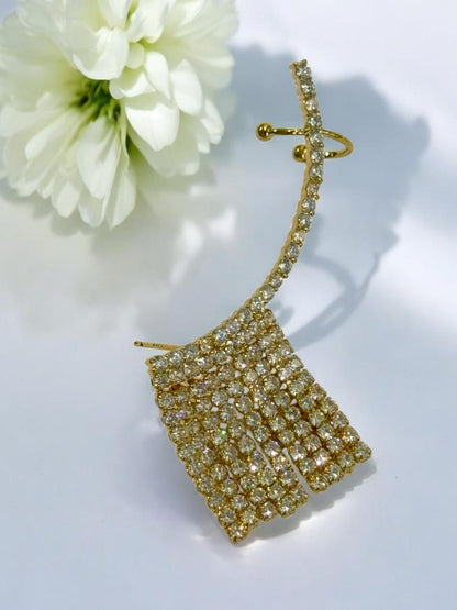 GOLDEN DAIMOND DRIX EAR CUFF