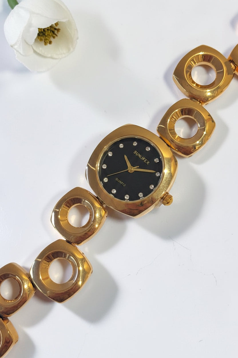BLACK DHANEE WATCH