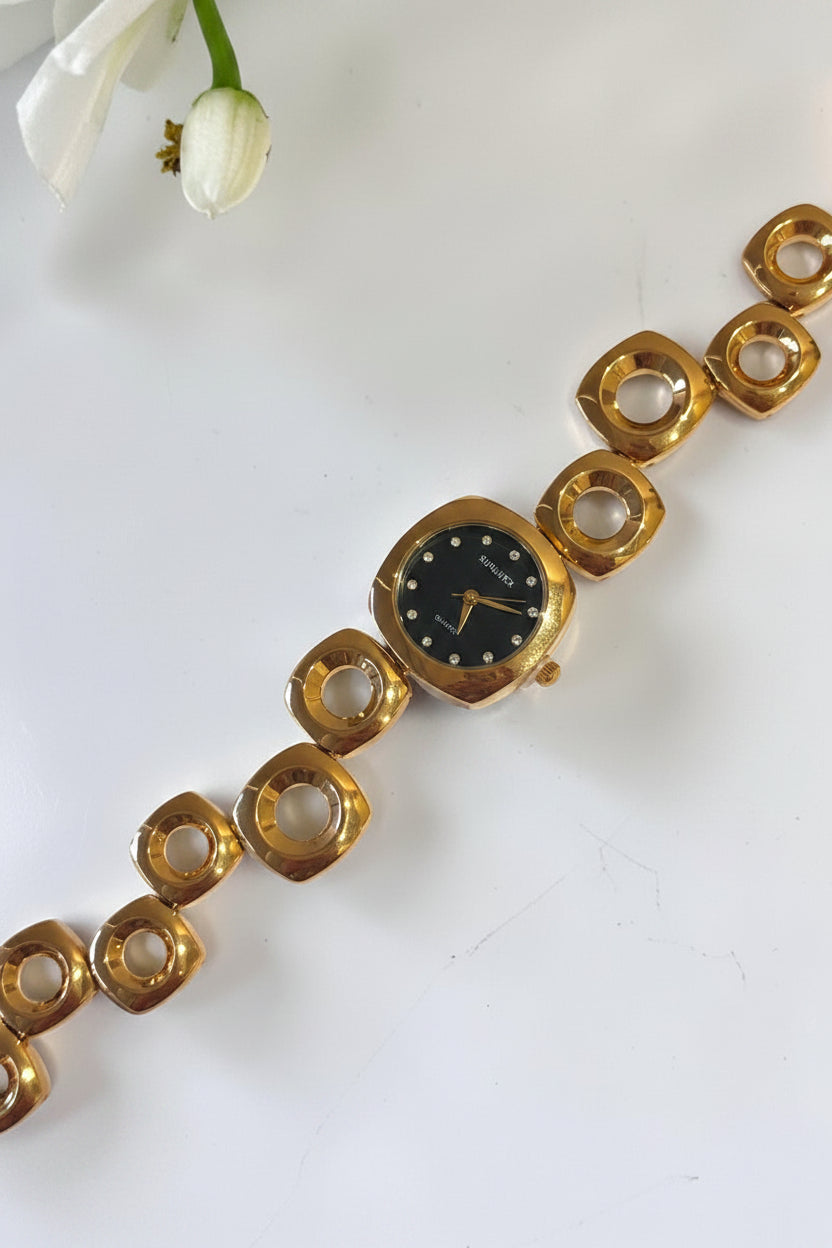 BLACK DHANEE WATCH