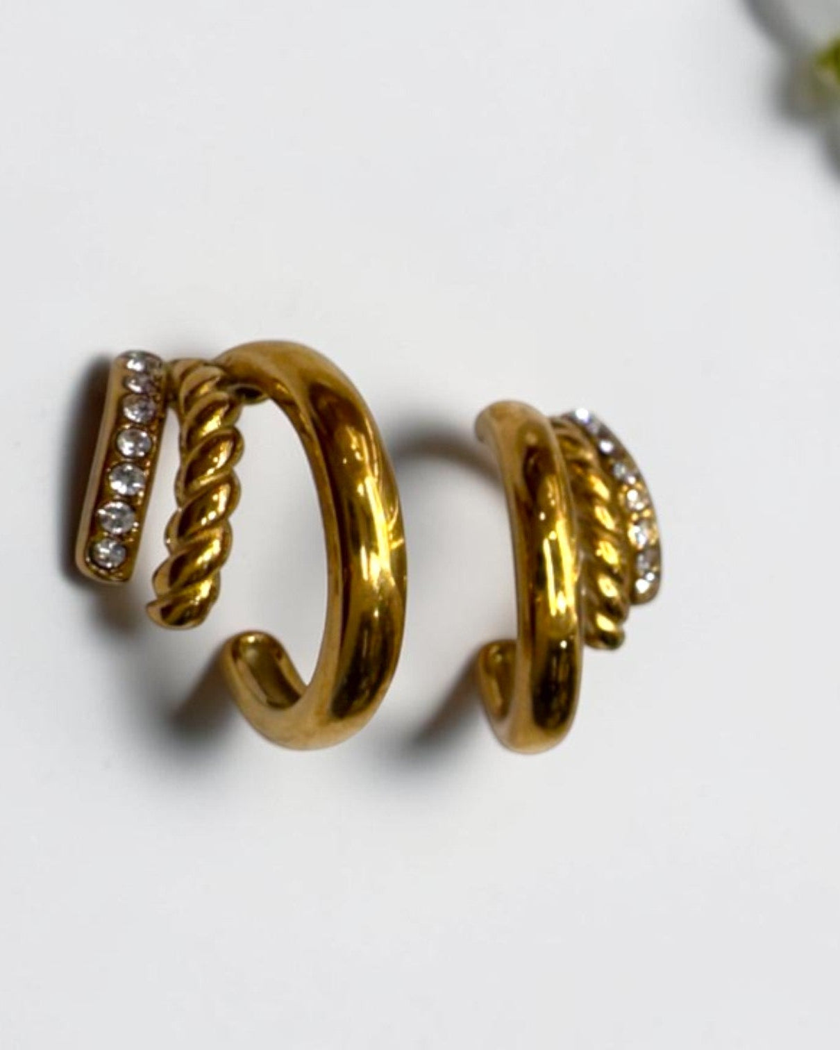 GOLDEN DIAMOND ADDISON EARRINGS