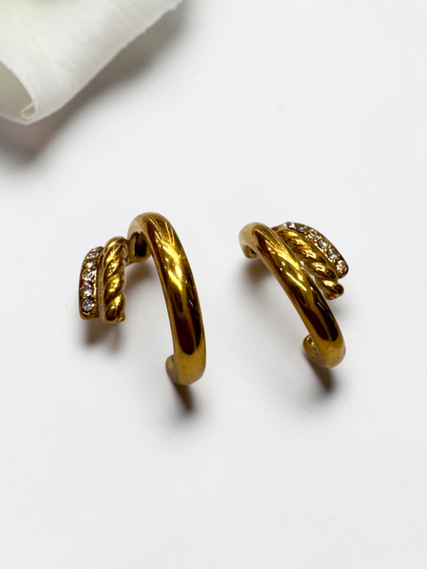 GOLDEN DIAMOND ADDISON EARRINGS