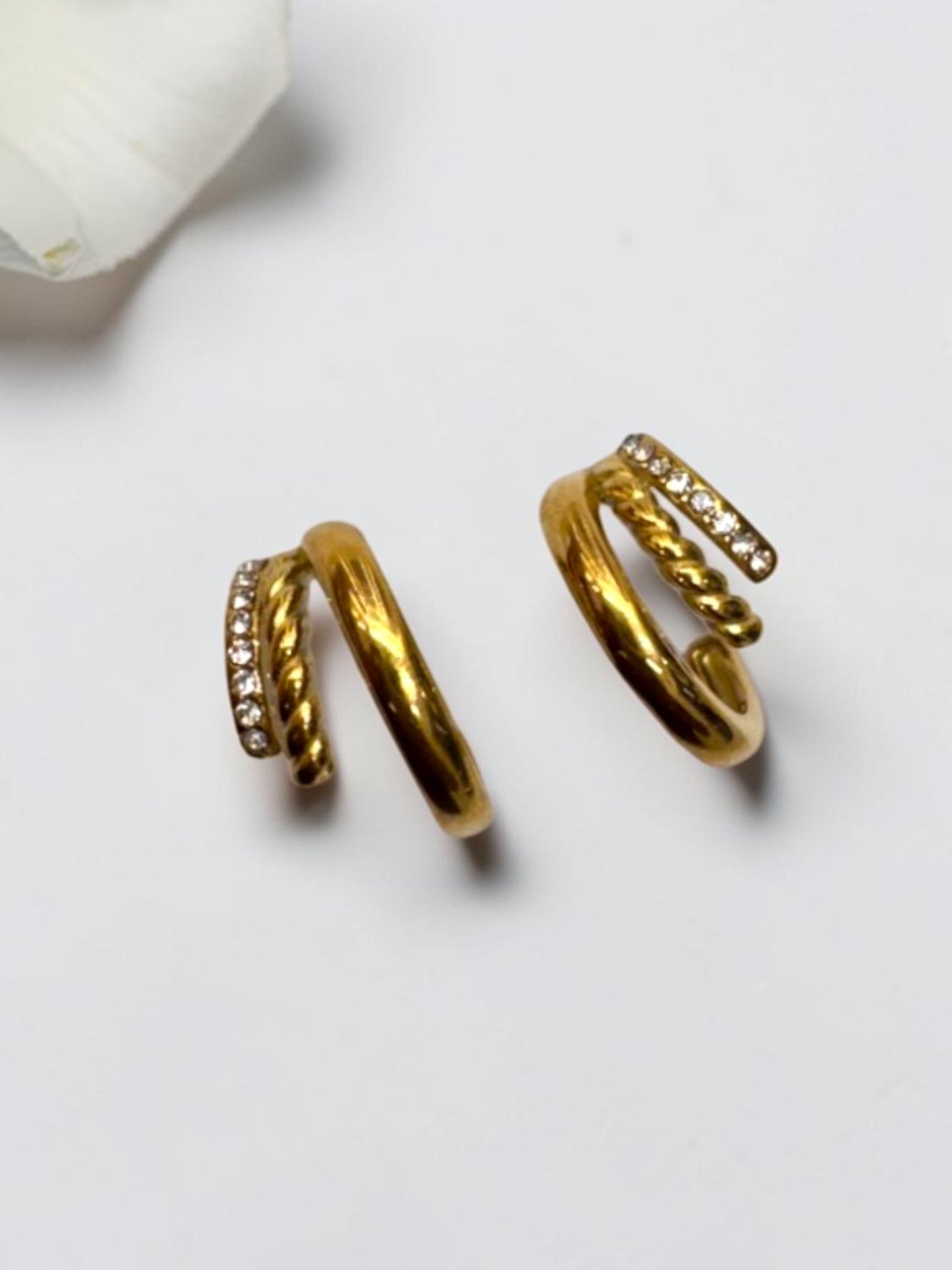 GOLDEN DIAMOND ADDISON EARRINGS