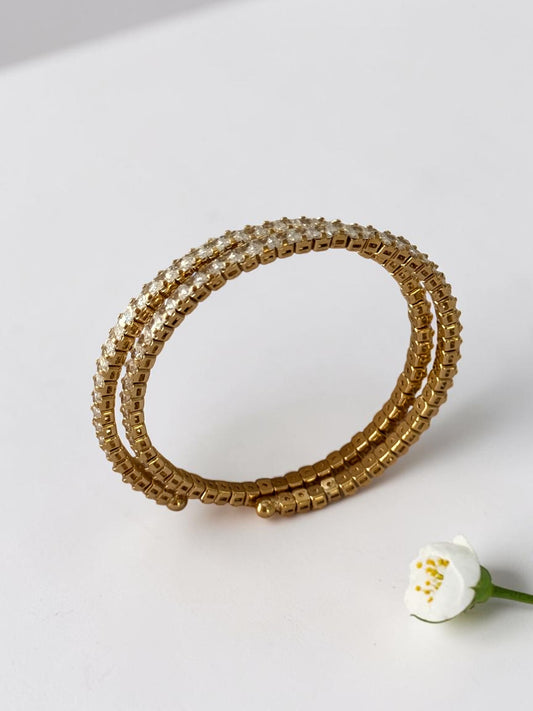 GOLDEN DIAMOND ALDOS BRACELET