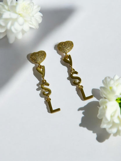 GOLDEN DIAMOND ALEC EARRINGS