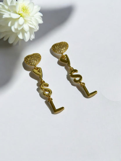 GOLDEN DIAMOND ALEC EARRINGS