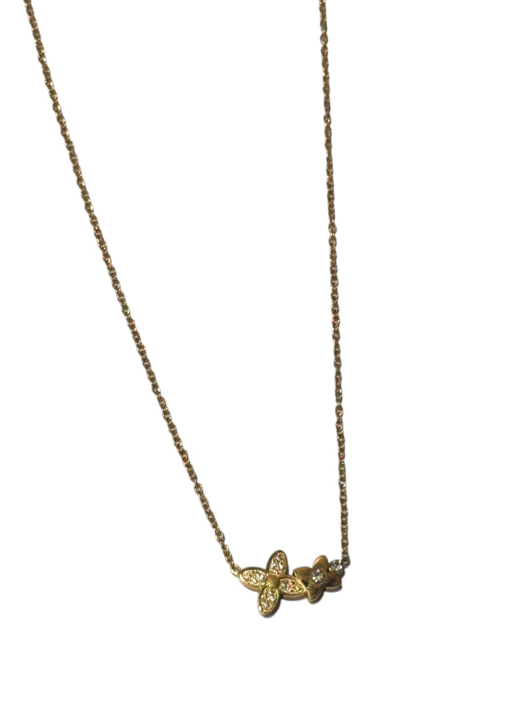 GOLDEN DIAMOND ALGAR NECKLACE