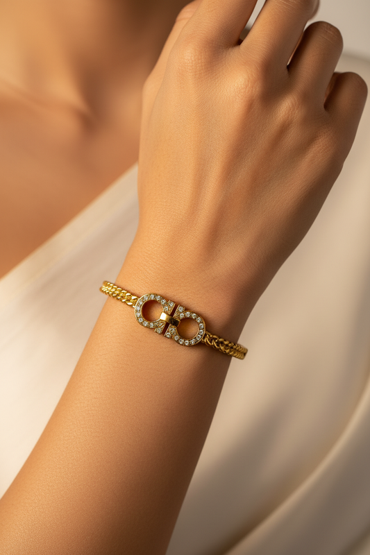 GOLDEN DIAMOND ALINA BRACELET