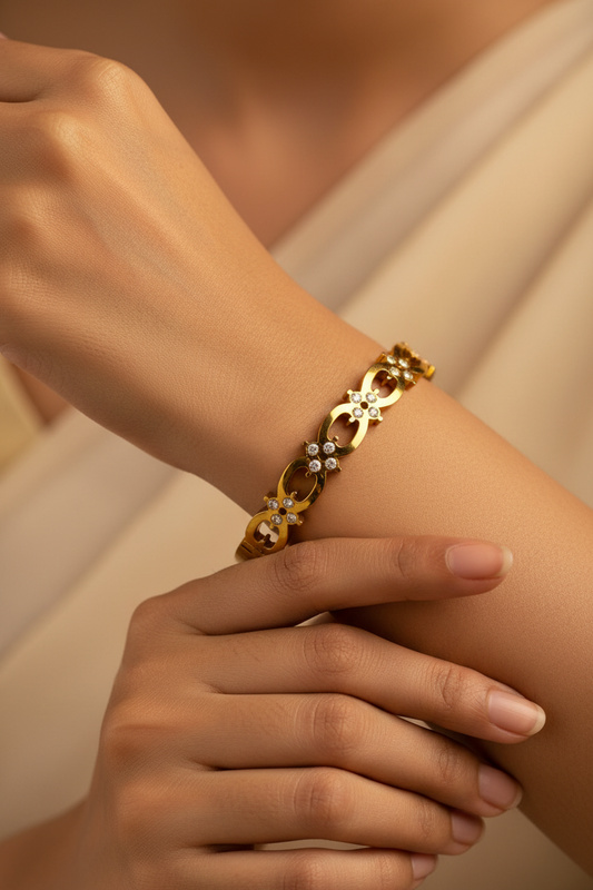 GOLDEN DIAMOND ALLISE BABY BRACELET