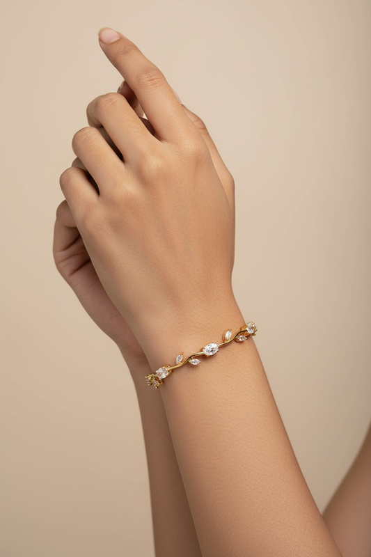 GOLDEN DIAMOND ALTON TULIP BRACELET
