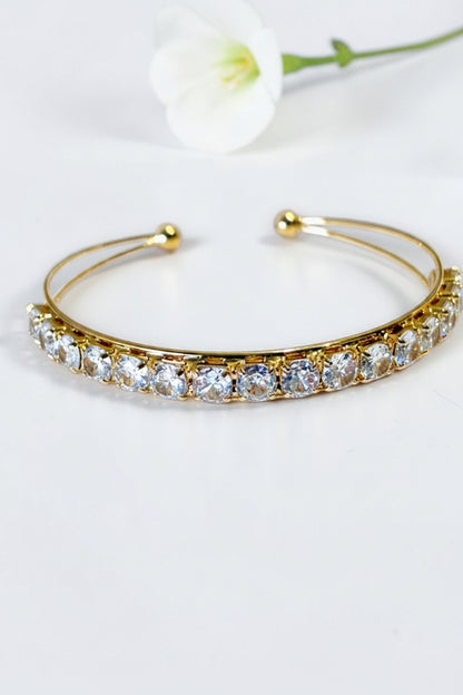 GOLDEN DIAMOND AMANTHA BRACELET (CUFF)
