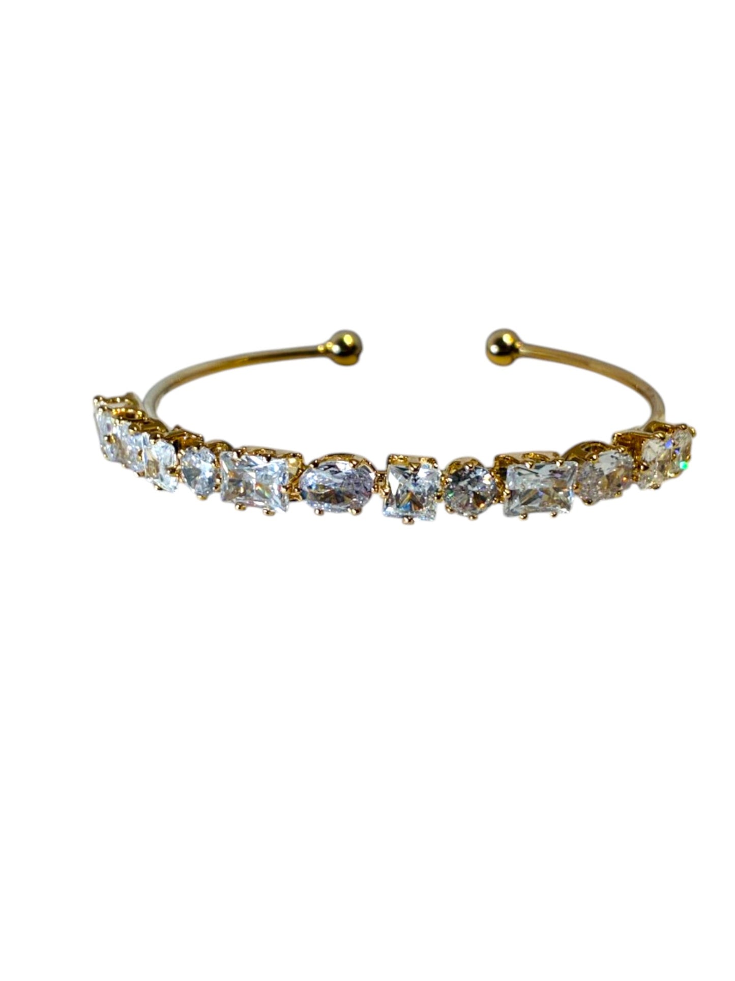 GOLDEN DIAMOND ATALIA BRACELET (CUFF)