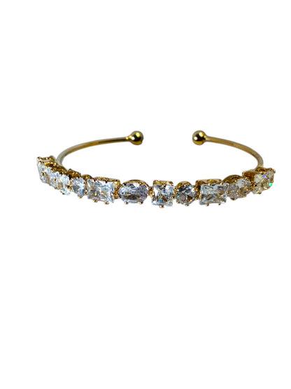 GOLDEN DIAMOND ATALIA BRACELET (CUFF)