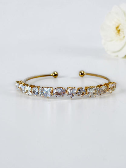 GOLDEN DIAMOND ATALIA BRACELET (CUFF)