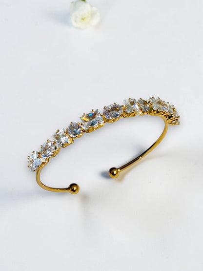 GOLDEN DIAMOND ATALIA BRACELET (CUFF)