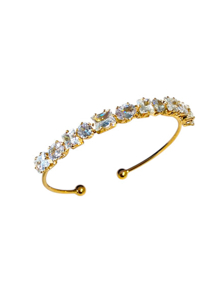 GOLDEN DIAMOND ATALIA BRACELET (CUFF)
