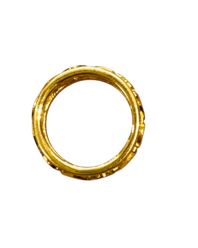 GOLDEN DIAMOND AUDREY RING
