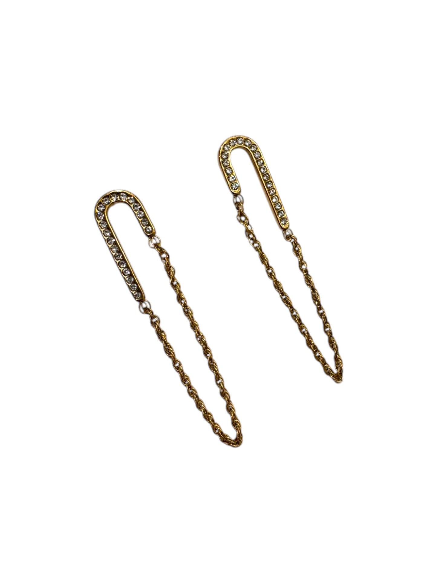 GOLDEN DIAMOND AYDEN EARRINGS