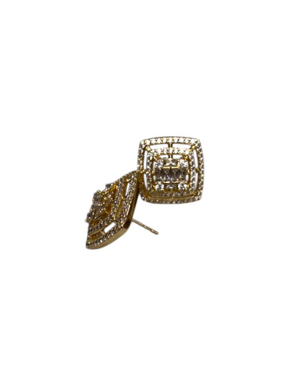 GOLDEN DIAMOND BANTLEY EARRINGS
