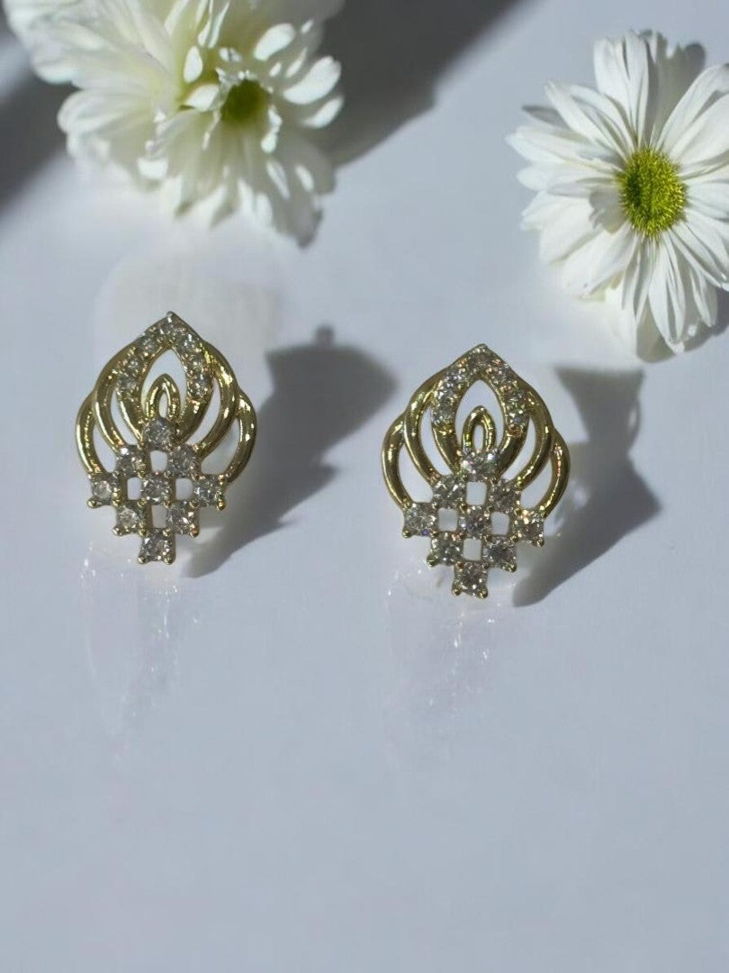 GOLDEN DIAMOND BEATRICE EARRINGS