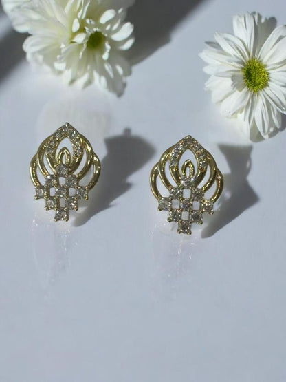 GOLDEN DIAMOND BEATRICE EARRINGS
