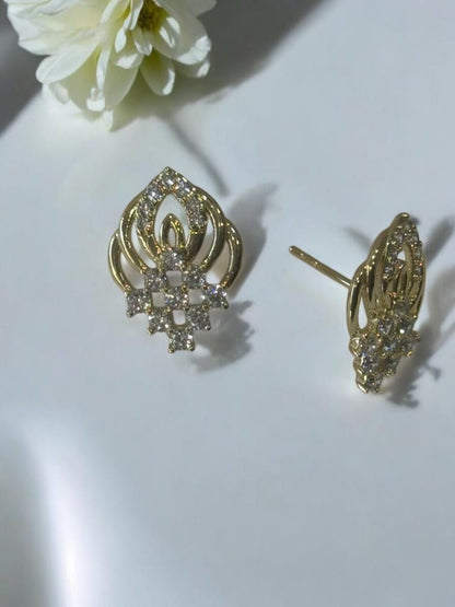 GOLDEN DIAMOND BEATRICE EARRINGS