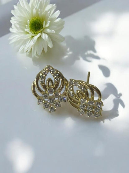 GOLDEN DIAMOND BEATRICE EARRINGS