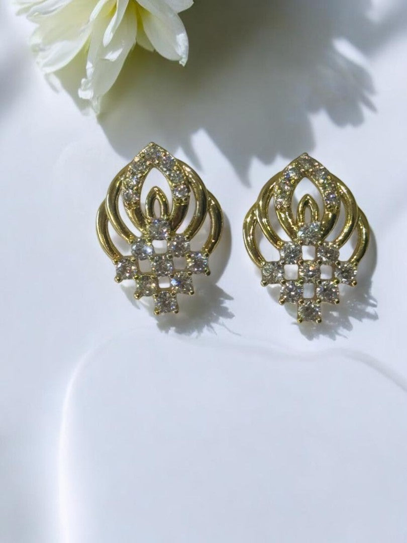 GOLDEN DIAMOND BEATRICE EARRINGS