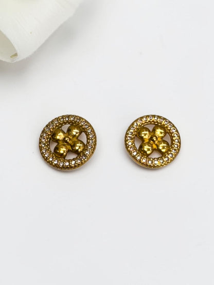 GOLDEN DIAMOND BRADLIE EARRINGS