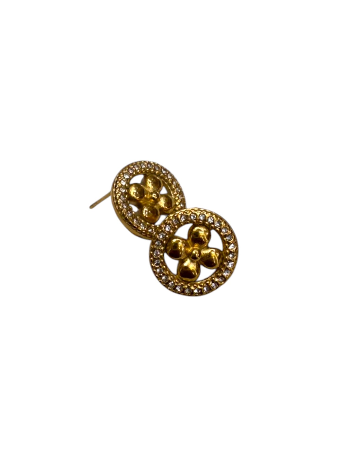 GOLDEN DIAMOND BRADLIE EARRINGS