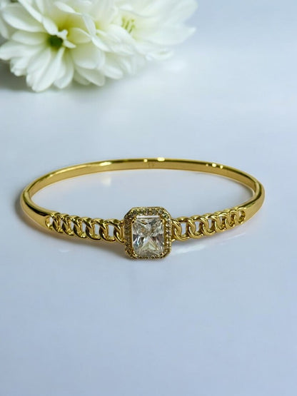 GOLDEN DIAMOND CAIN BRACELET