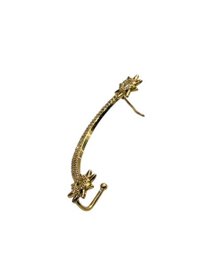GOLDEN DIAMOND CARVER EAR CUFF
