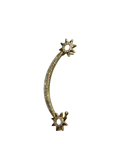 GOLDEN DIAMOND CARVER EAR CUFF