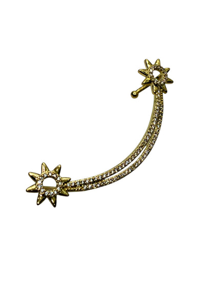 GOLDEN DIAMOND CARVER EAR CUFF