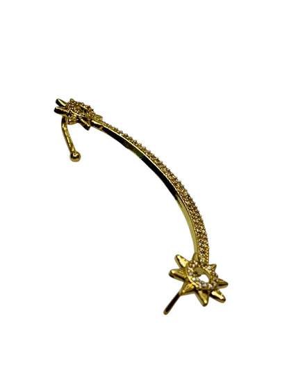 GOLDEN DIAMOND CARVER EAR CUFF