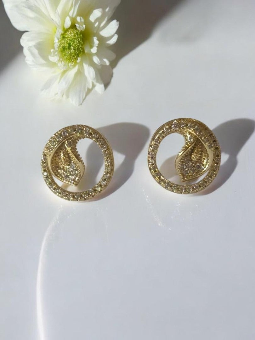 GOLDEN DIAMOND COLETTE EARRINGS