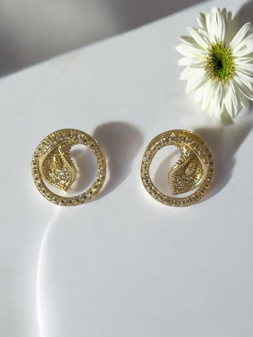 GOLDEN DIAMOND COLETTE EARRINGS