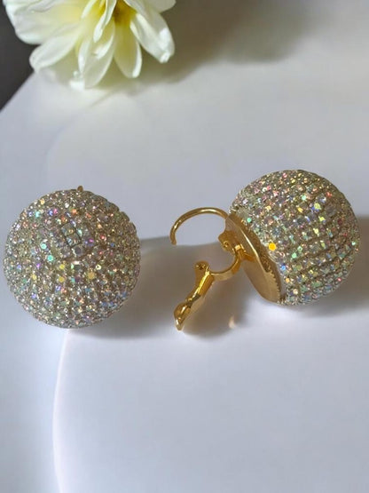 GOLDEN DIAMOND CRISTINE EARRINGS
