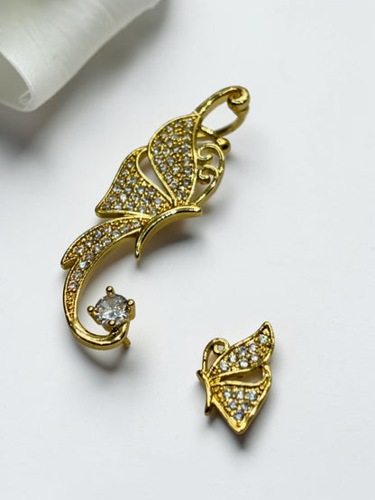 GOLDEN DIAMOND DARCE EAR CUFF