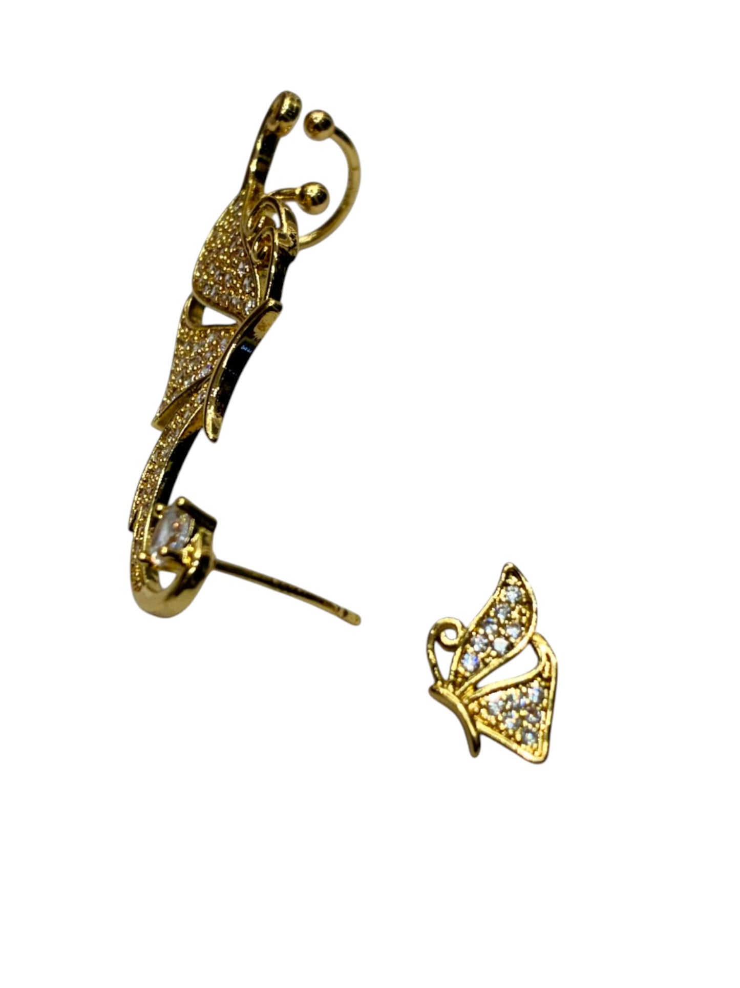 GOLDEN DIAMOND DARCE EAR CUFF