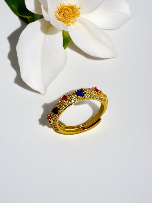 GOLDEN DIAMOND DARIEL RING
