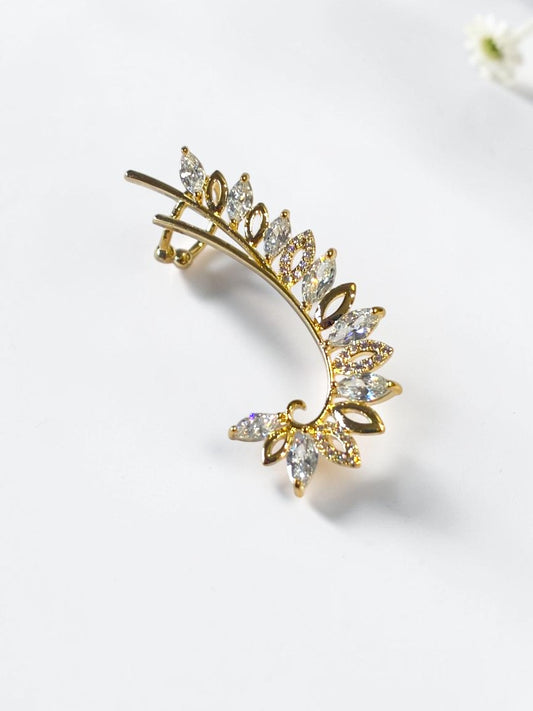 GOLDEN DIAMOND DHARINI EAR CUFF