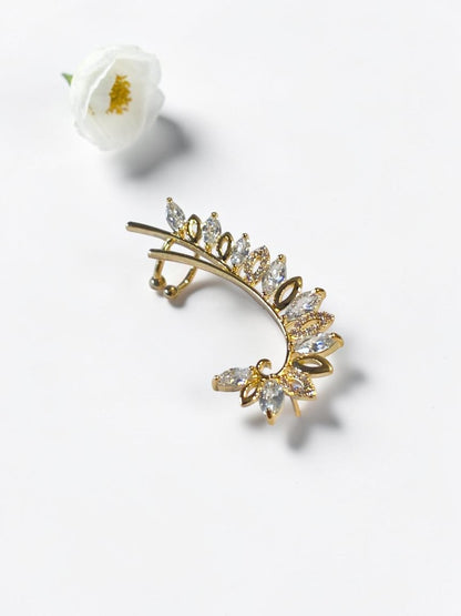 GOLDEN DIAMOND DHARINI EAR CUFF