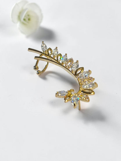GOLDEN DIAMOND DHARINI EAR CUFF