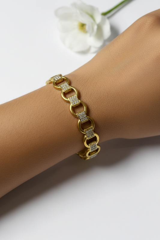 GOLDEN DIAMOND EVELYN BRACELET