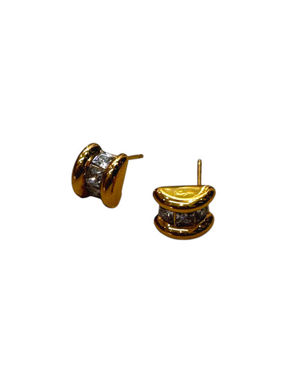 GOLDEN DIAMOND GARY EARRINGS
