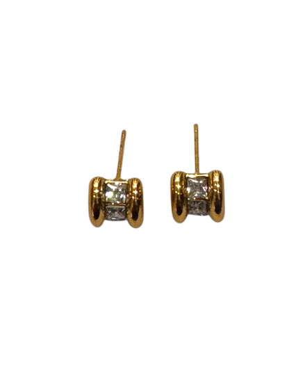 GOLDEN DIAMOND GARY EARRINGS