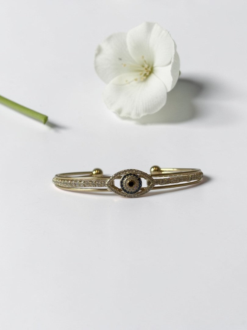 GOLDEN DIAMOND GEBRELLA BRACELET (CUFF)